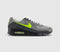 Nike Air Max 90 Trainers Black Neon Yellow Anthracite