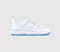 Nike Air Force 1 07 Trainers White White Reflect Silver Uk Size 7