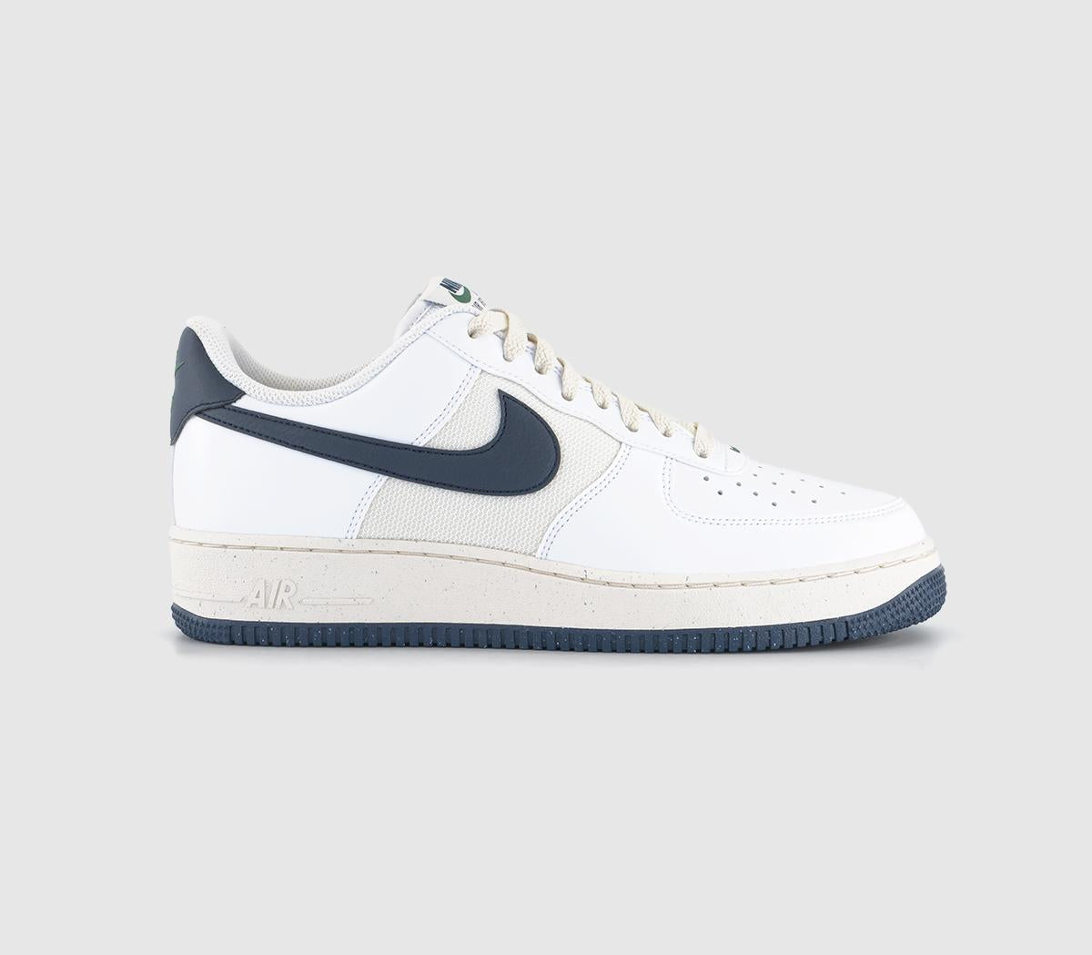 Nike Air Force 1 07 White Obsidian Fir Phantom