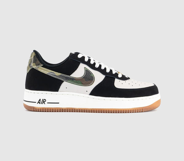Nike Air Force 1 07 Trainers White Black Gum Med Brown Summit White