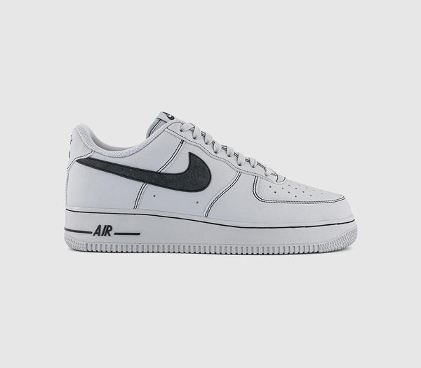 Nike Air Force 1 07 Trainers Wolf Grey Black