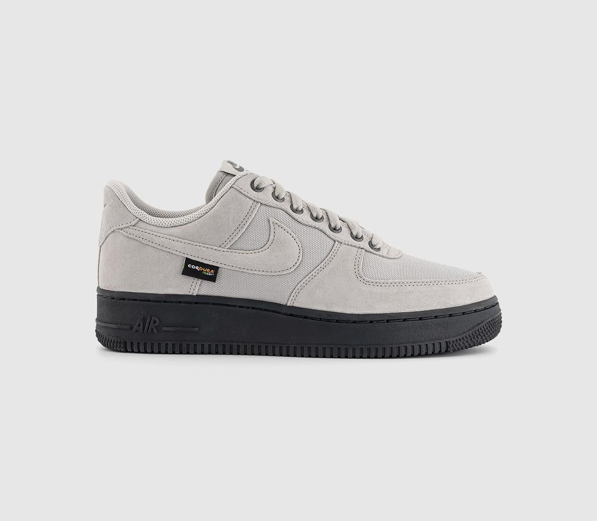 Nike Air Force 1 07 Trainers Light Iron Ore Light Iron Ore Black Smoke Grey
