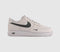 Nike Air Force 1 Trainers College Grey Newsprint