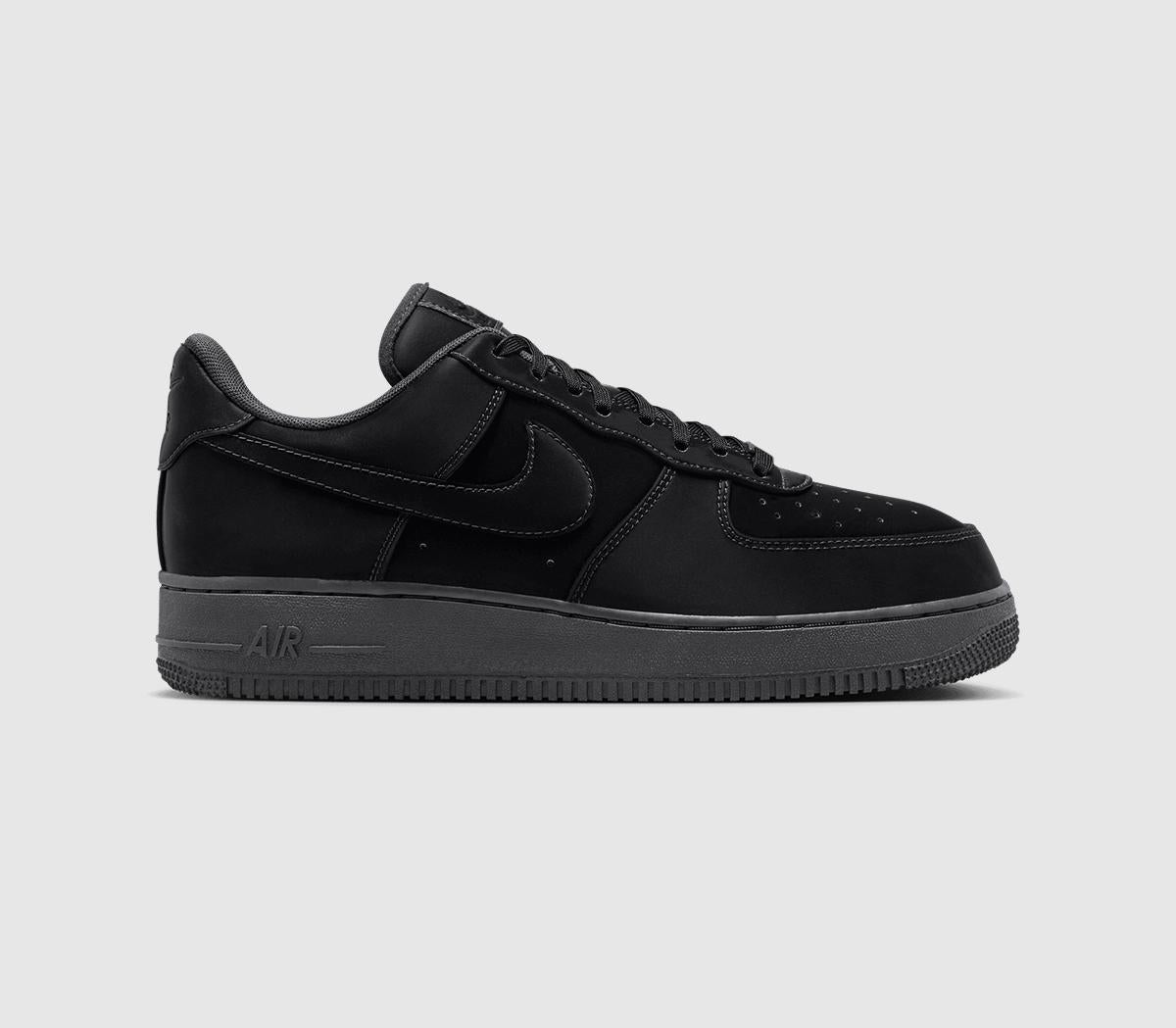 Nike Air Force 1 07 Trainers Black Black