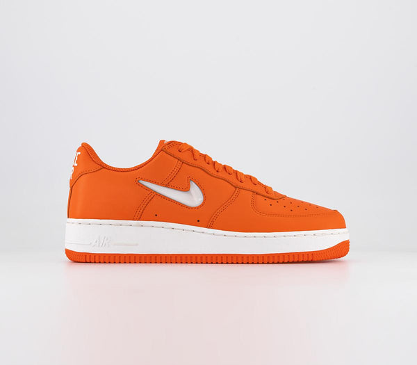 Odd Sizes - Air Force 1 07 Safety Orange Summit White - UK Sizes Right 8/Left 7