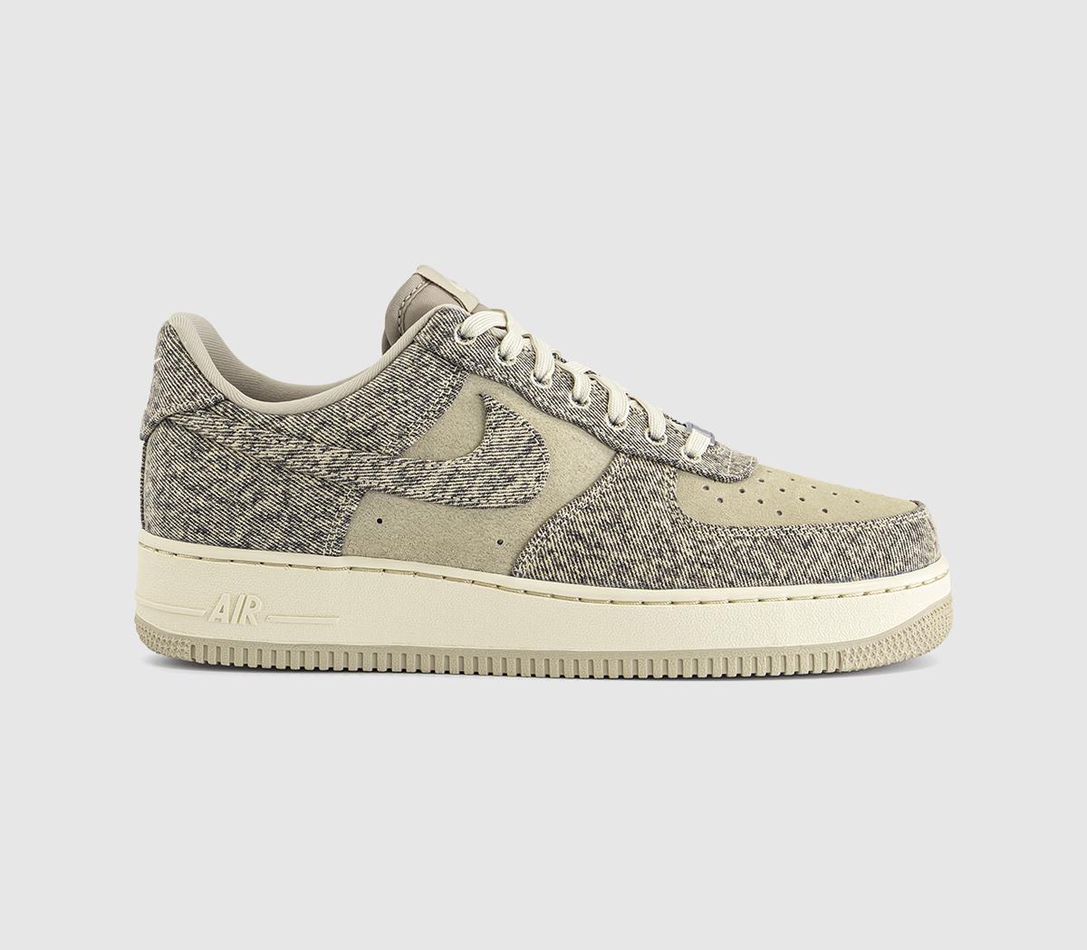 Nike Air Force 1 07 Trainers Desert Khaki Light Khaki