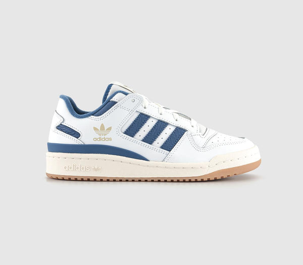 adidas Forum 84 Trainers Low White White Blue
