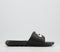 Mens Nike Victori One Slides Black White