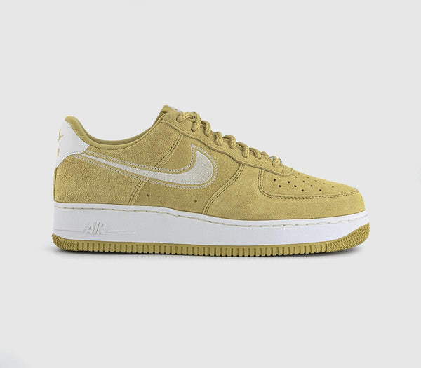 Mens Nike Air Force 1 Lv8 Trainers Buff Gold Sail Uk Size 7.5