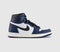 Nike Air Jordan 1 High Midnight Navy Black White Sail