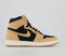 Nike Air Jordan 1 Retro High Heirloom Trainers Vachetta Tan Black Sail