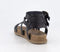 Womens Blowfish Malibu Fandie Sandals Black Dyecut