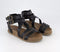 Womens Blowfish Malibu Fandie Sandals Black Dyecut