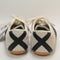 adidas Tokyo Trainers Off White Core Black Gold Metallic UK Size 4
