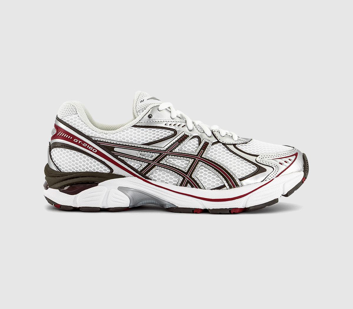ASICS GT-2160 Trainers White Oxblood UK Size 9