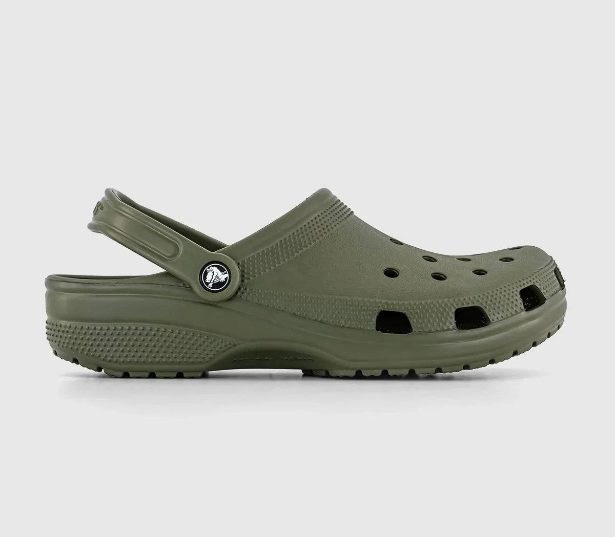 Odd sizes - Mens Crocs Classic Clogs Army Green UK Sizes Right 8/Left 9
