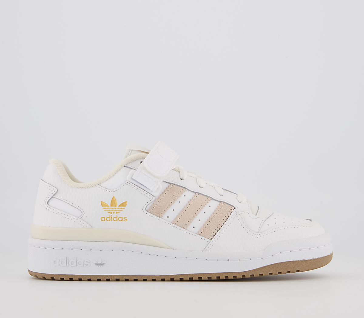 Odd Sizes - adidas Forum Low White Gum - UK Sizes Right 4/ Left 5