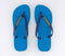 Havaianas Brasil Logo Flip Flop Turquoise Turquoise