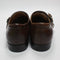 Mens OFFICE Michal Double Strap Monk Shoes Brown Leather UK Size 8
