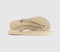 Womens Havaianas Slim Glitter II Flip Flops Golden Light