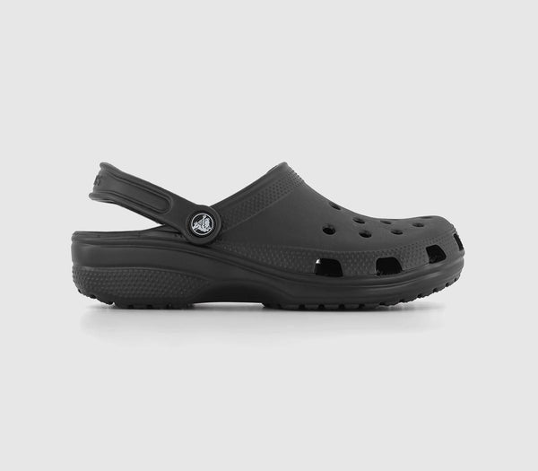 Odd Sizes - Womens Crocs Classic Clogs Black - UK Sizes Right 9/Left 8