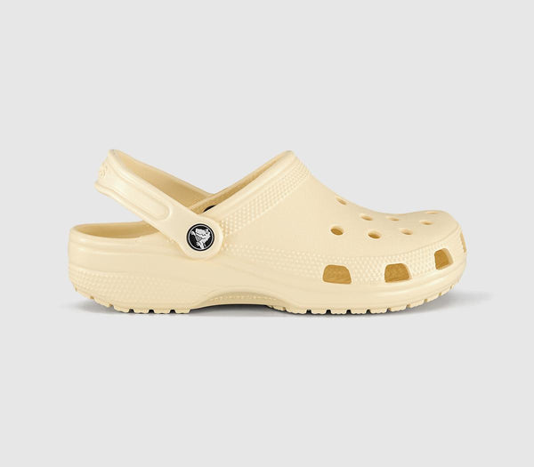 Womens Crocs Classic Clogs Yellow Light