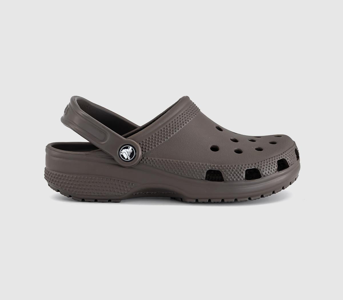 Womens Crocs Classic Clogs Espresso