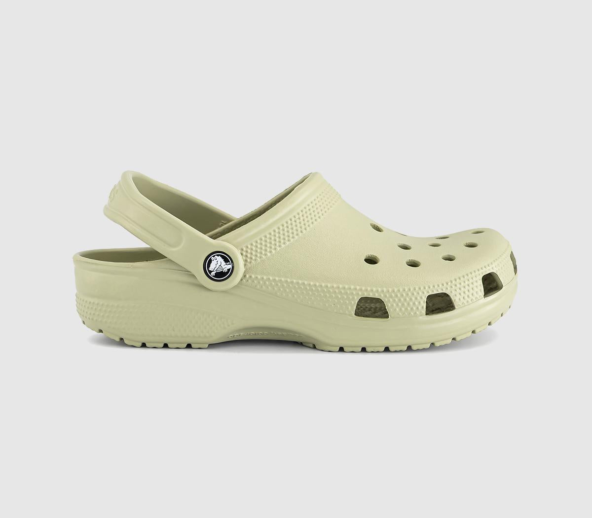 Womens Crocs Classic Clogs Tac Green