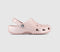 Odd Sizes - Womens Crocs Classic Clog Pink Clay Shimmer - UK Sizes Right 6/Left 7