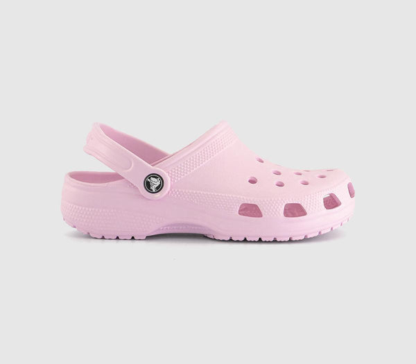 Womens Crocs Classic Clogs Pink Milk