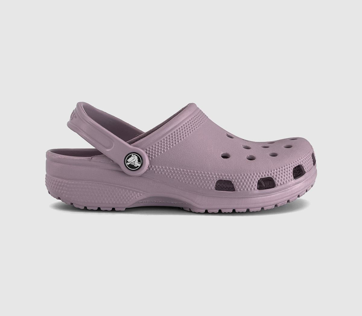 Womens Crocs Classic Clogs Dusty Lilac