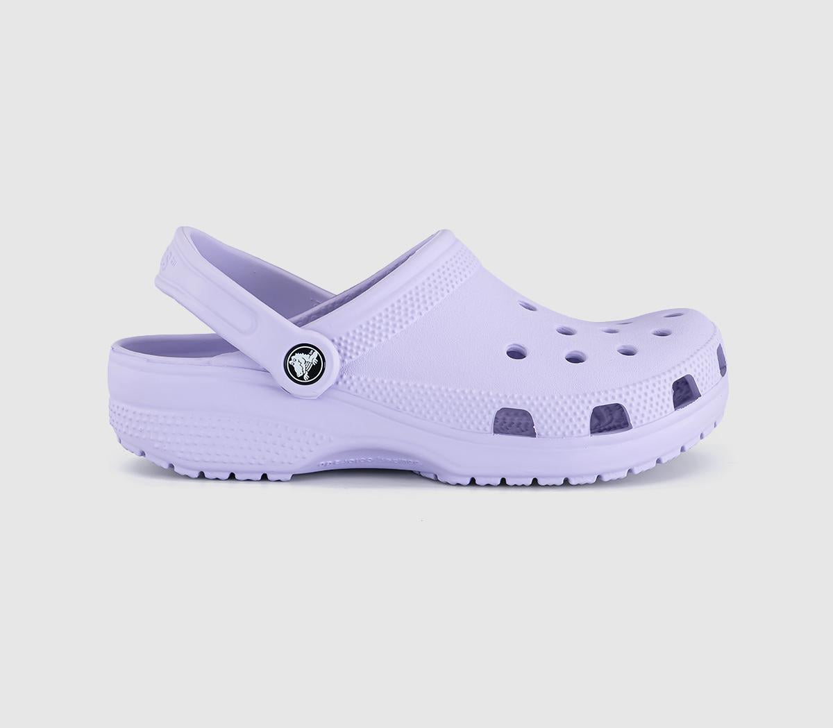 Womens Crocs Classic Clogs Purple Halo