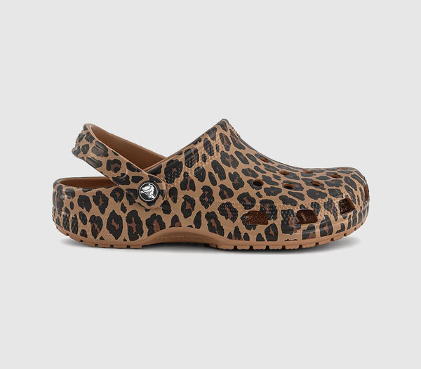 Womens Crocs Classic Clogs Leopard