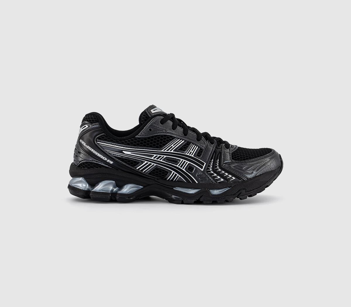 ASICS Gelkayano 14 Trainers Black Pure Silver