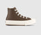 Kids Converse All Star Eva Lift Hi Youth Trainers Grounded Black