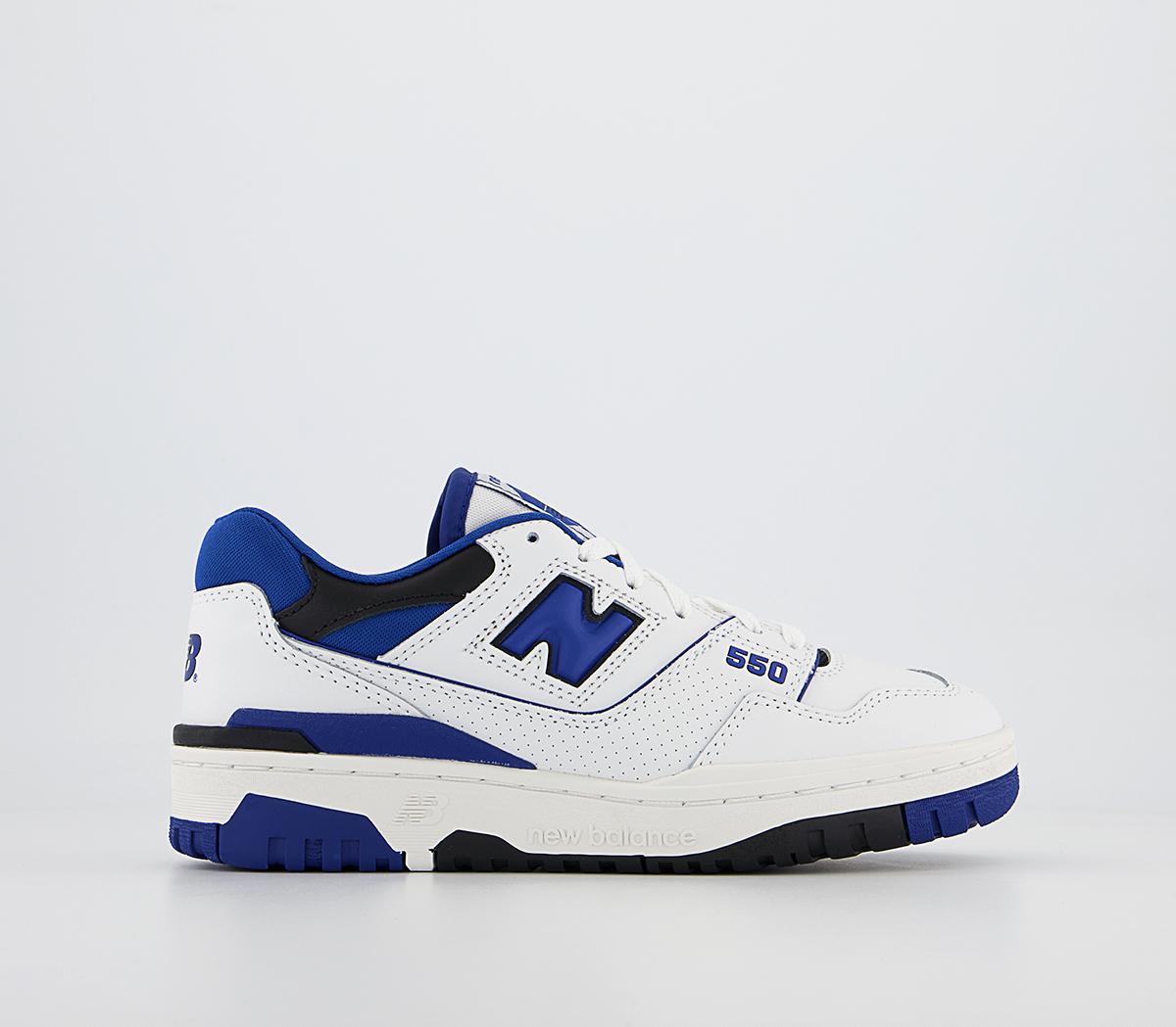 New Balance Bb550 White Blue Black Uk Size 7