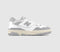 Odd sizes - New Balance BB550 White Grey Offwhite Uk Sizes Right 7/Left 8