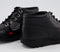 Kids Kickers Kick Hi Leather Youth Black Leather