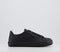 Odd Sizes - Kids Kickers Tovni Lacer Youth Black Leather - UK Sizes Right 6/Left 5