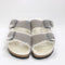 Womens BIRKENSTOCK Womens BIRKENSTOCK Arizona Two Strap Shearling Sandals Grey Suede UK Size 4.5 EU37
