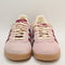 adidas Gazelle Trainers Clear Pink Noble Maroon Cream White UK Size 5