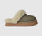 Womens UGG Disquette Slippers Moss Green Muted Brass