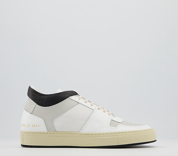 Common Projects Bball Low Decades White Black Uk Size 7