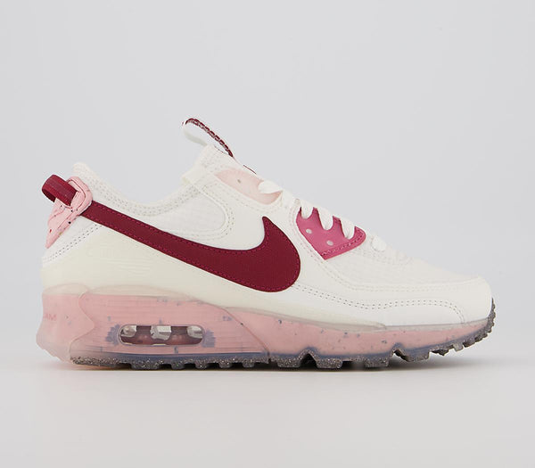 Nike Air Max Terrascape 90 Summit White Pomegranate Pink Glaze Uk Size 5