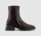 Womens Vagabond Shoemakers Blanca Ankle Boots Chocolate - OFFCUTS SHOES by OFFICE