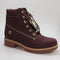 Womens Timberland Lyonsdale Boots Burgundy Nubuck UK Size 6