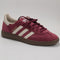 adidas Handball Spezial Trainers Noble Maroon Cream White Gum UK Size 8