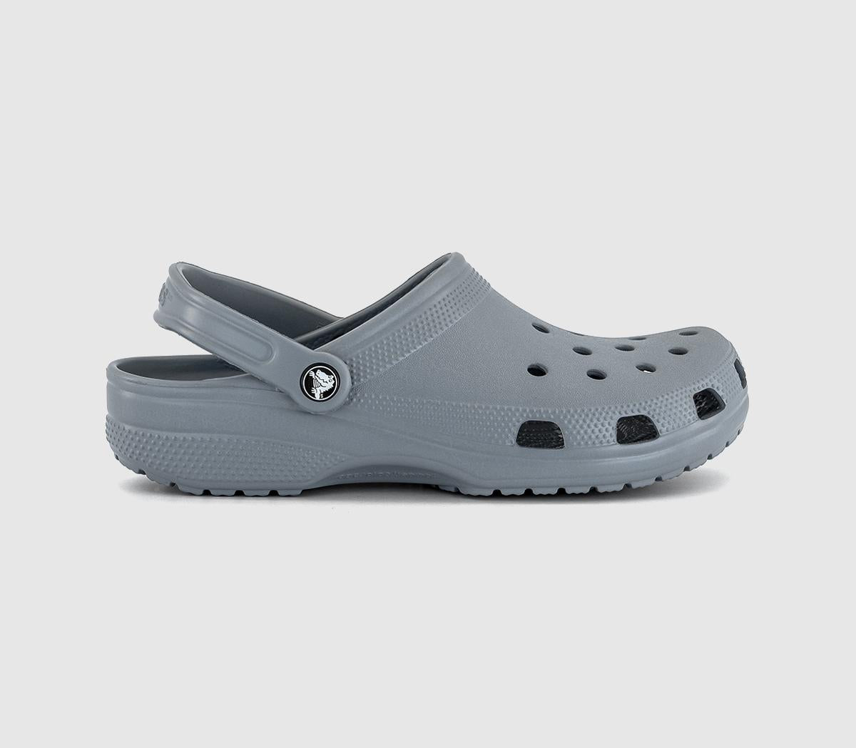 Mens Crocs Classic Clogs Concrete