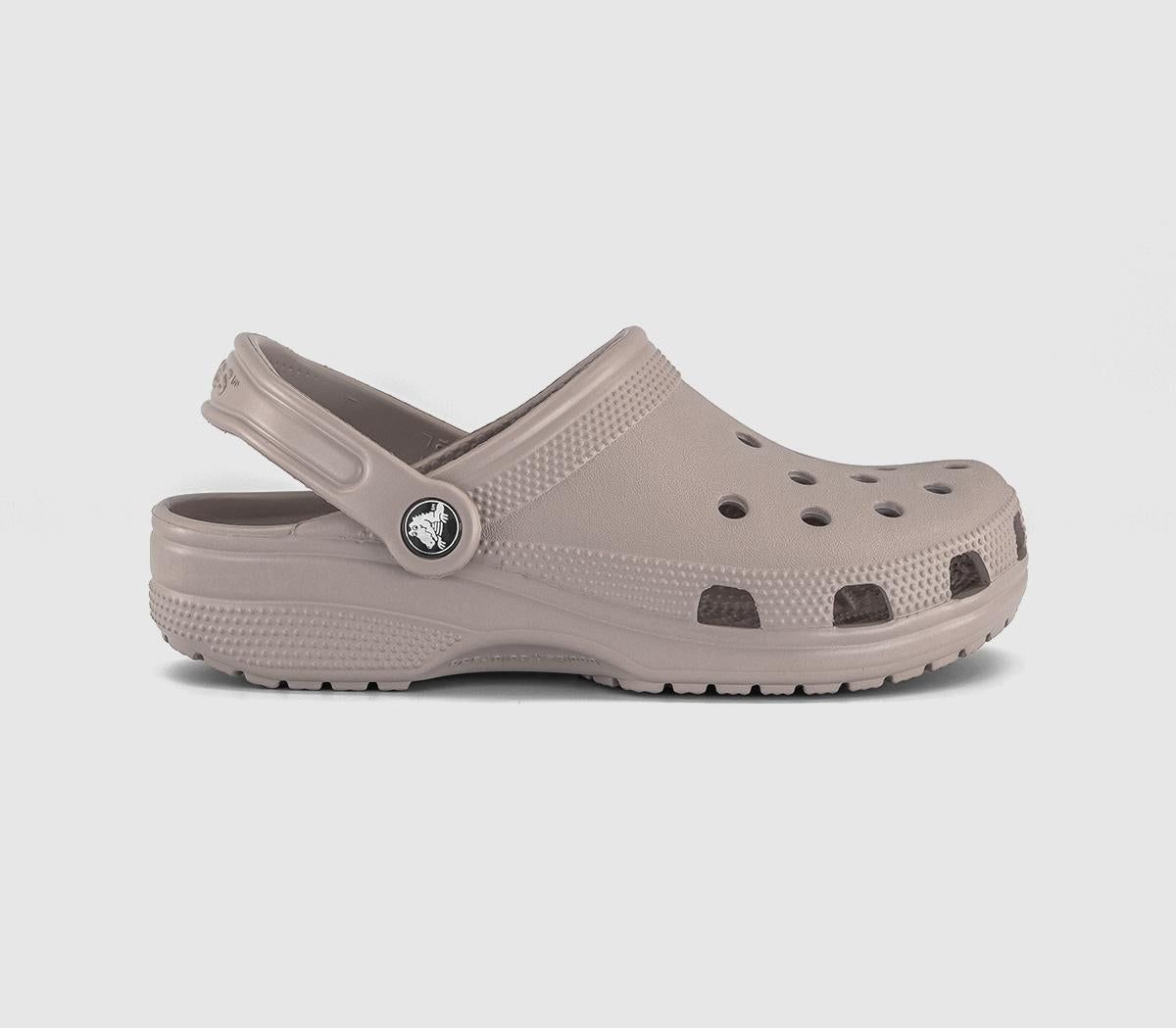 Mens Crocs Classic Clogs Taupe