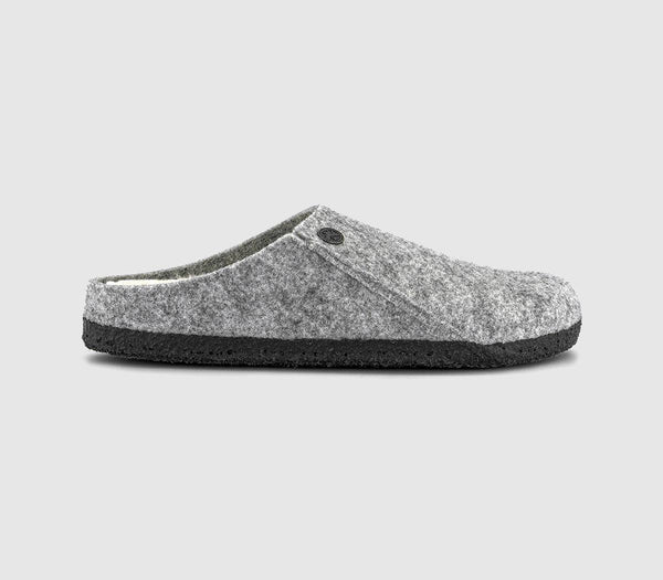 Womens BIRKENSTOCK Zermatt Shearling Slippers Light Grey